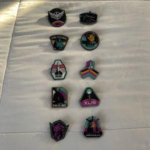 Lightyear Space Ranger Complete Pin Series